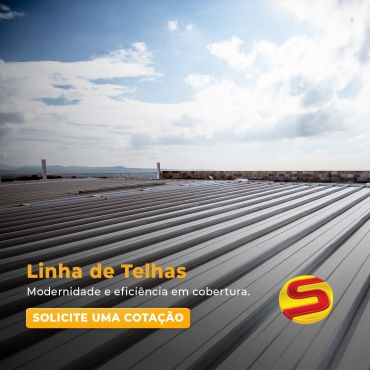 Linha de telhas: Modernidade e eficiência em cobertura